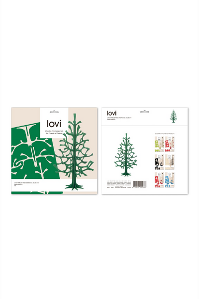 Lovi Spruce Tree 25 cm / 10" , Grey