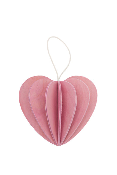 Lovi Heart 6.8 cm, Light Pink
