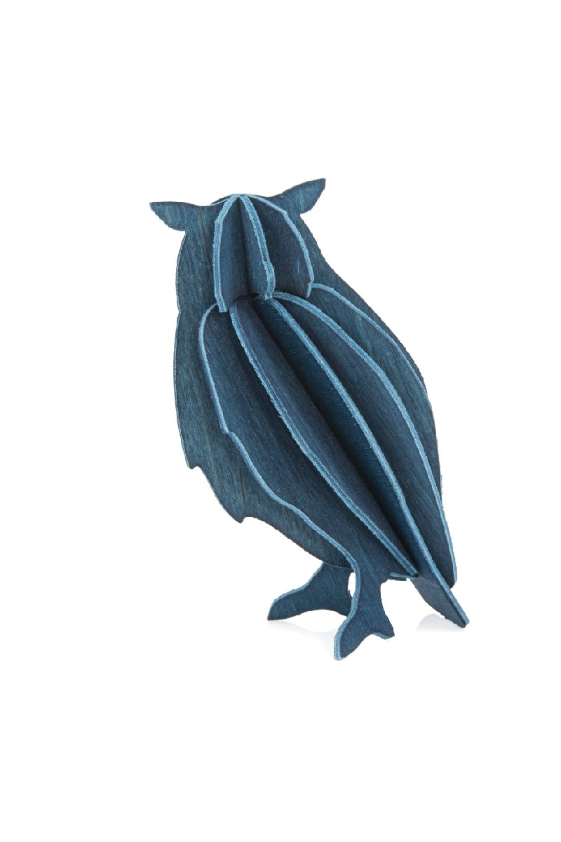 Lovi Owl 9.5 cm, Dark Blue