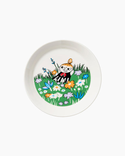 Moomin Plate, Little My and Meadow
